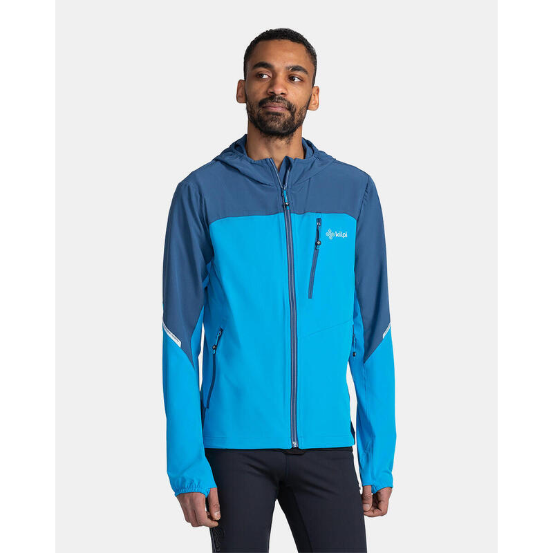 Chaqueta softshell NEATRIL-M running hombre KILPI Azul