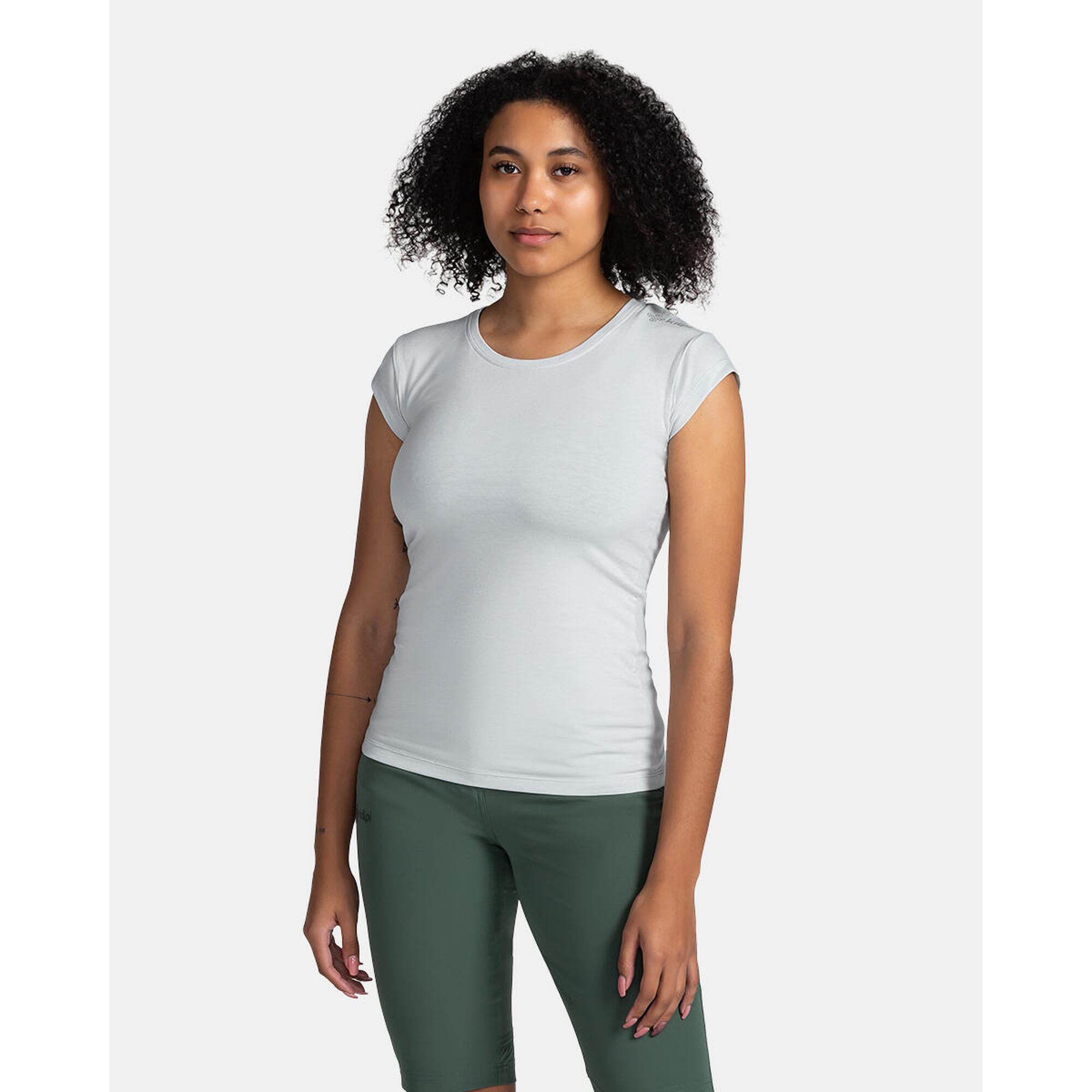 Kilpi - T-shirt En Coton Pour Femme Kilpi Promo-w - Maillot Manches Courtes - Gris - 42 M/l - Decathlon