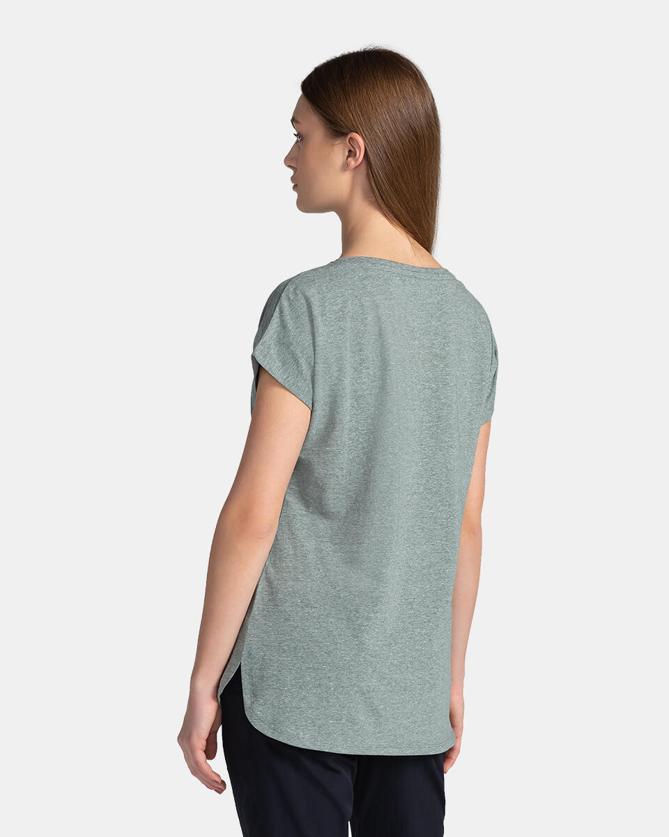Katoenen T-shirt voor dames Kilpi NELLIM-W 2/3