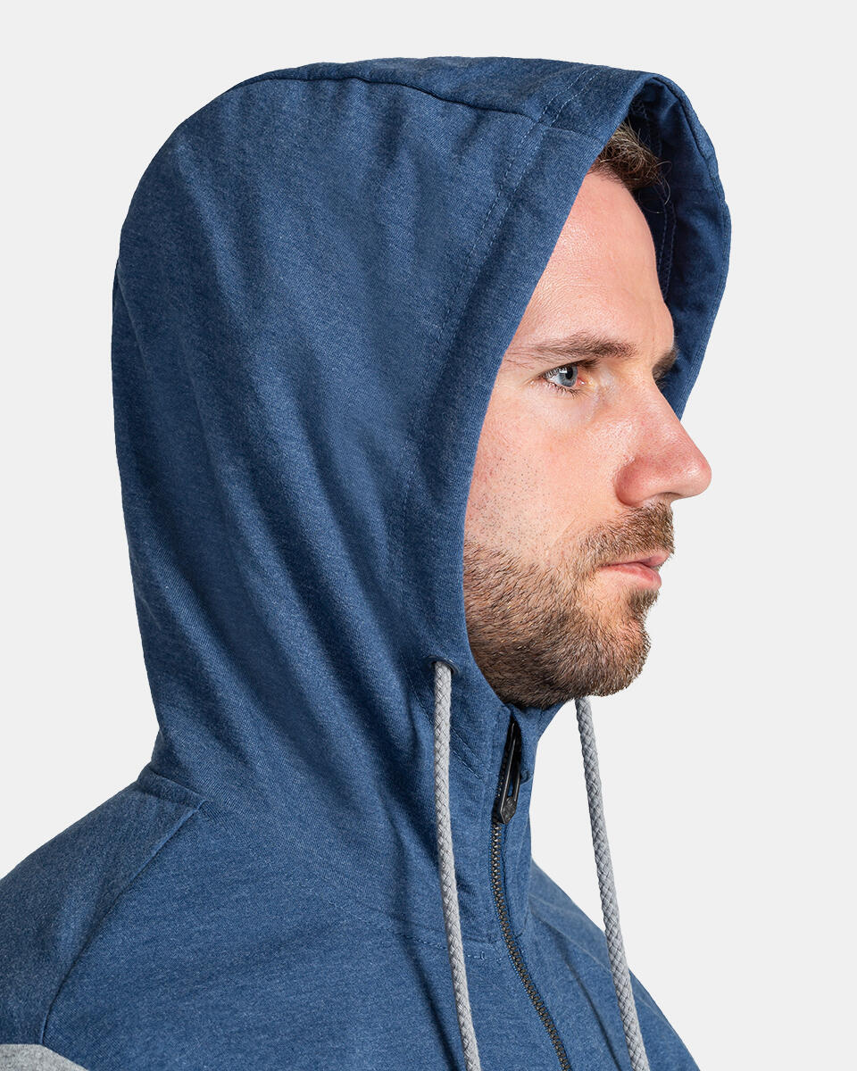 Heren hoodie Kilpi SEARA-M 3/4