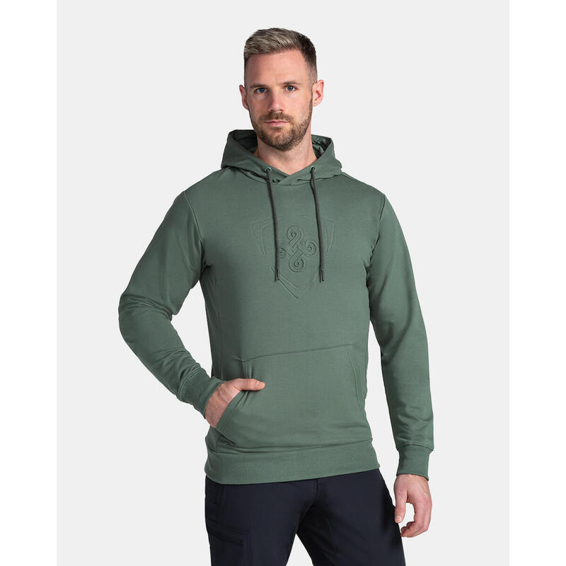 Sudadera con capucha LAGOA-M hombre KILPI Verde oscuro