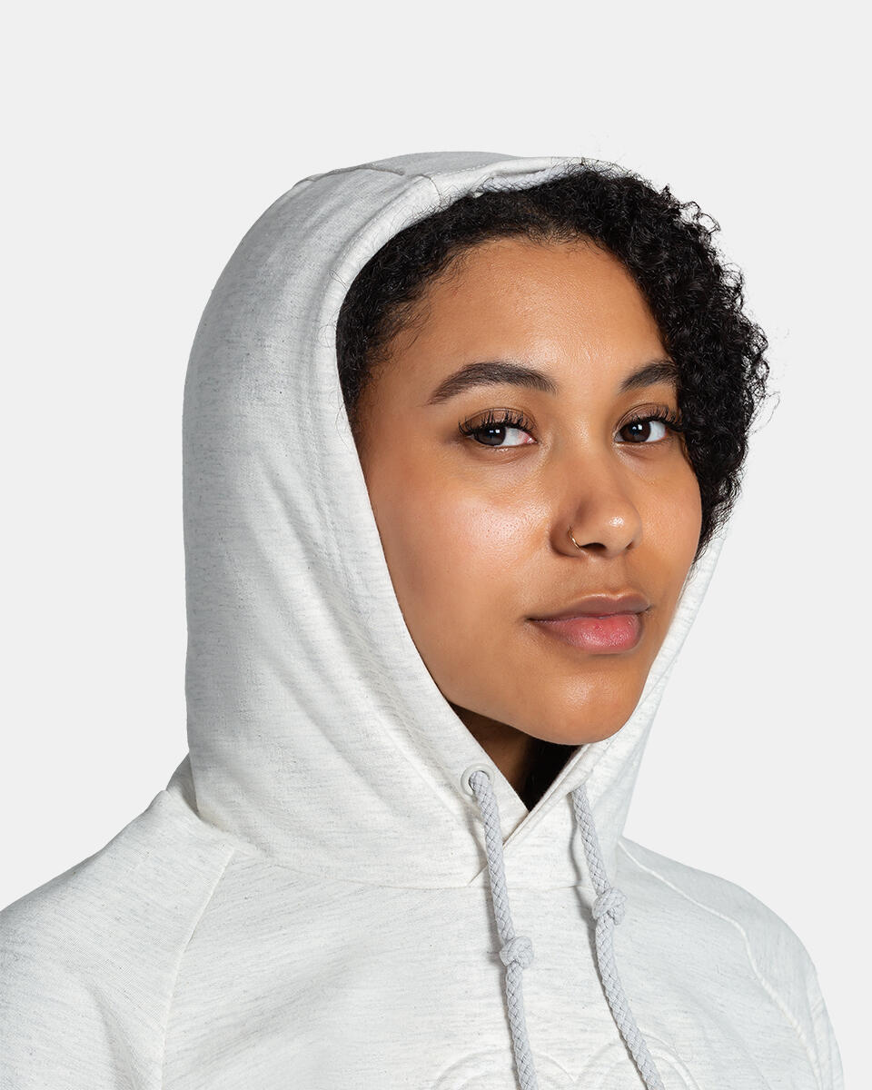 Sudadera con capucha de algodón para mujer Kilpi SOHEY-W 3/4