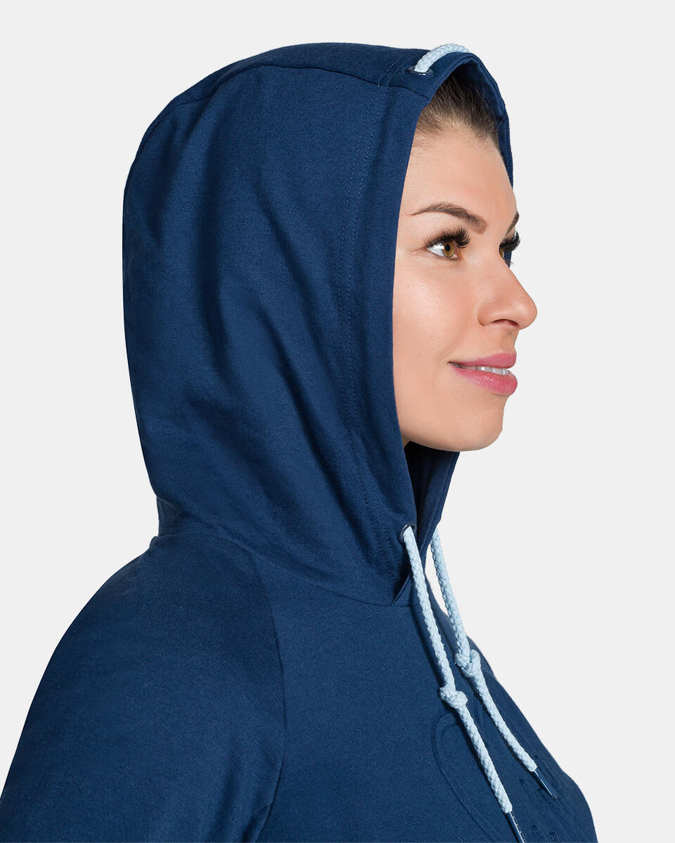 Dames katoen hoodie Kilpi SOHEY-W 3/5