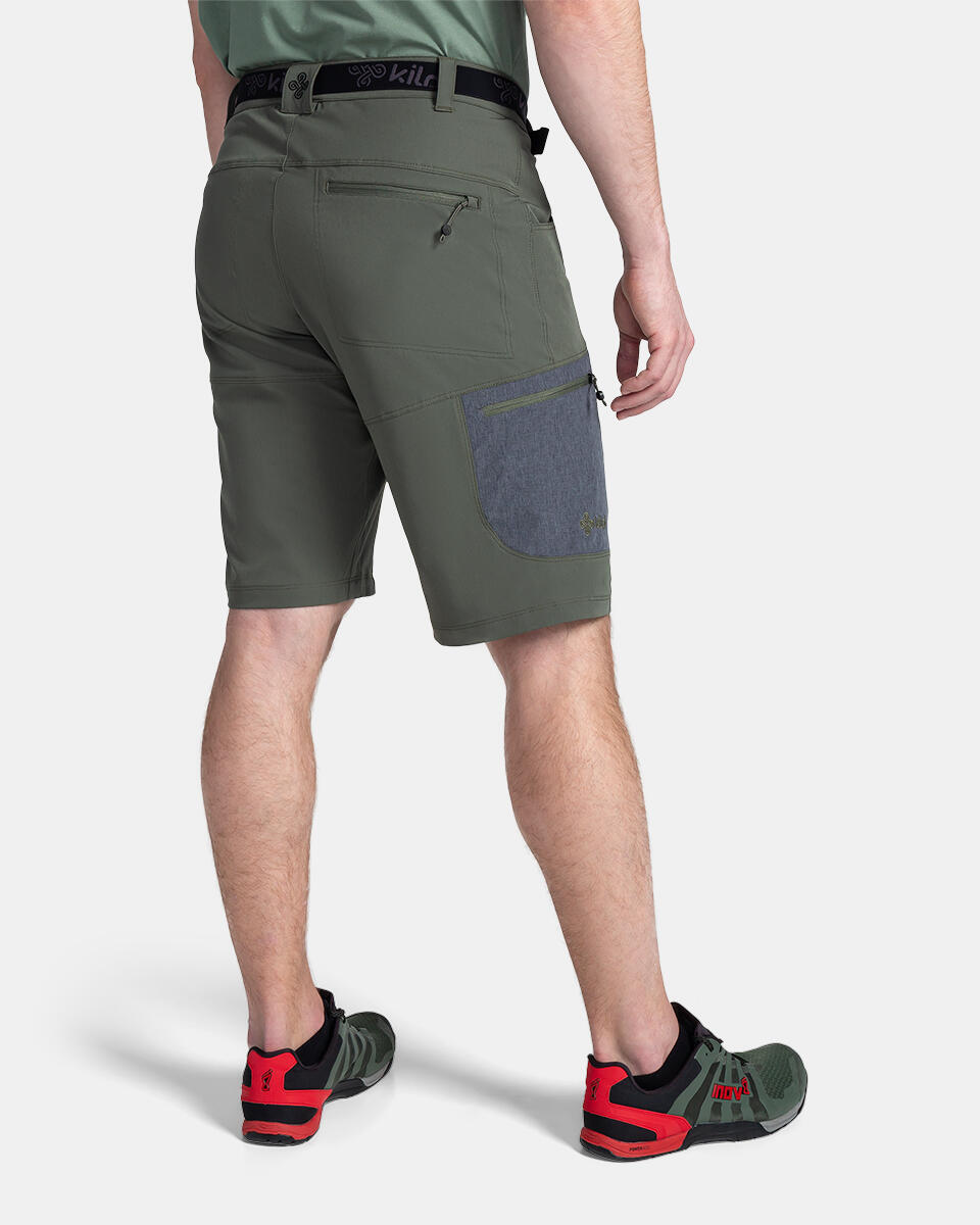 Pantalón corto Hombre montaña y trekking NAVIA-M KILPI Verde oscuro 2/5