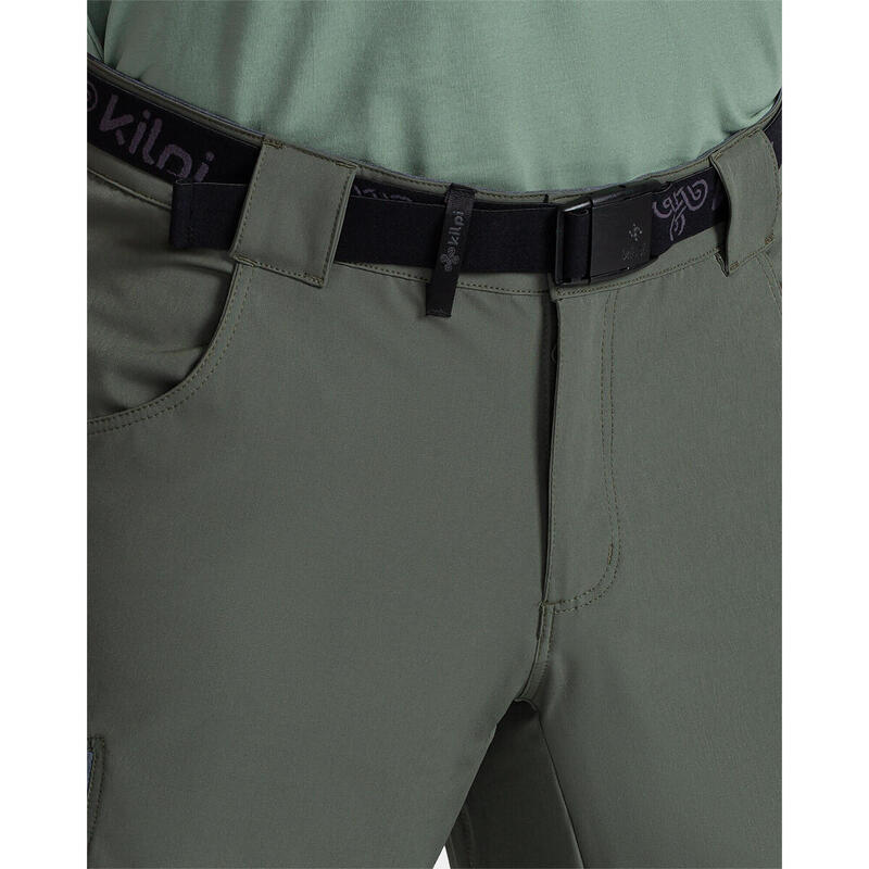 Pantalón corto Hombre montaña y trekking NAVIA-M KILPI Verde oscuro