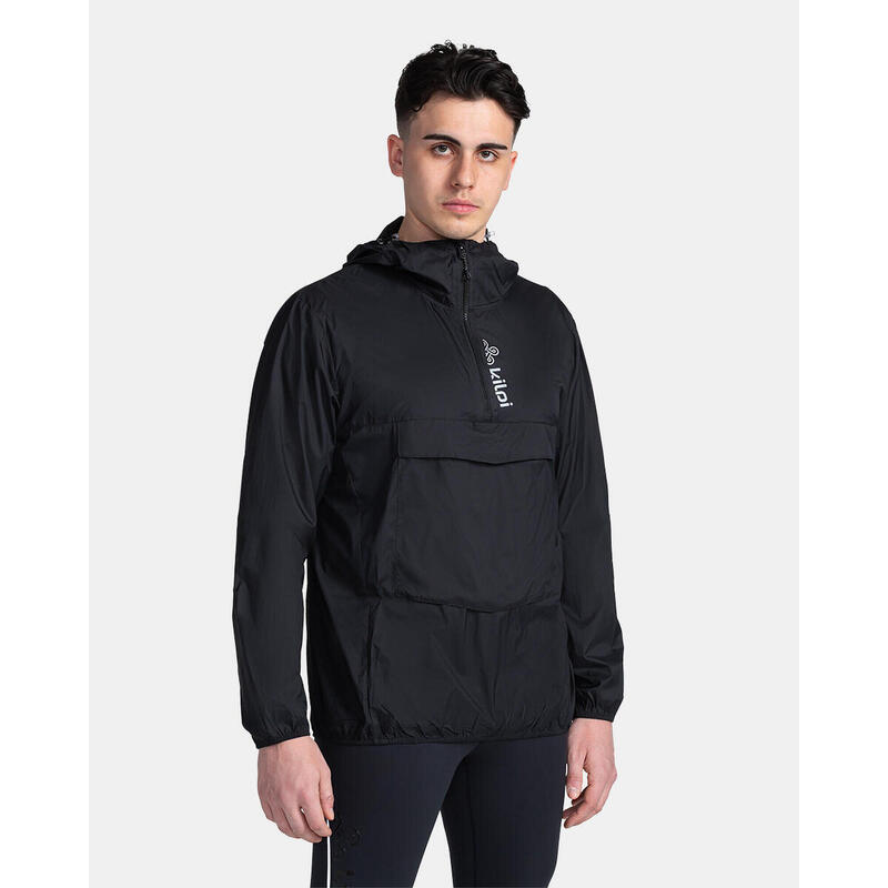 Chaqueta anorak cortavientos ANORI-M hombre KILPI Negro