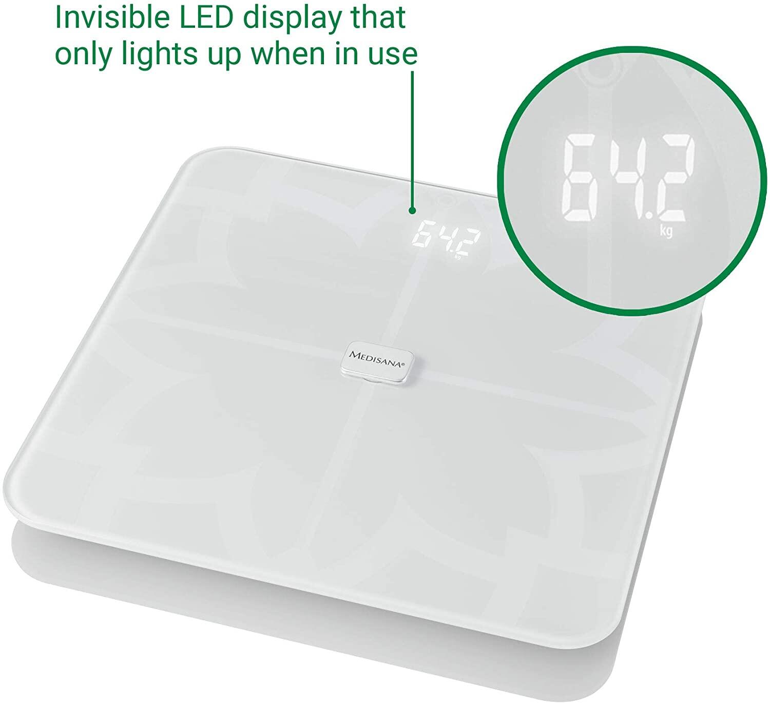 Báscula digital MEDISANA BS 450 - Hasta 180KG - App - Color Blanco 3/7