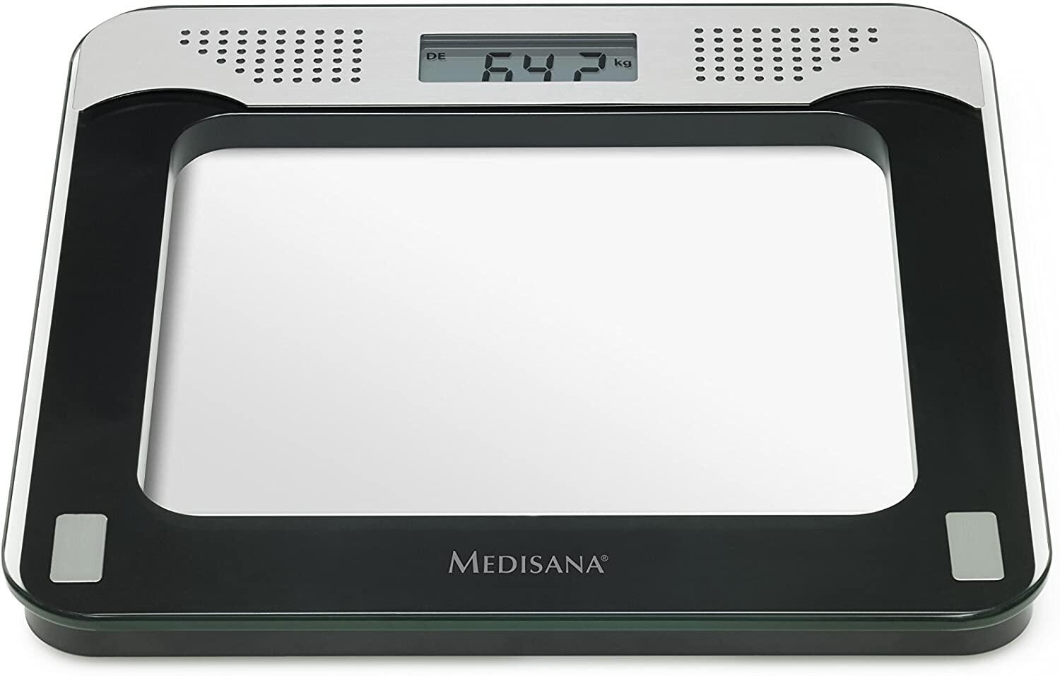 Báscula digital personal MEDISANA PS 425 | Superficie de cristal y salida de voz 4/6