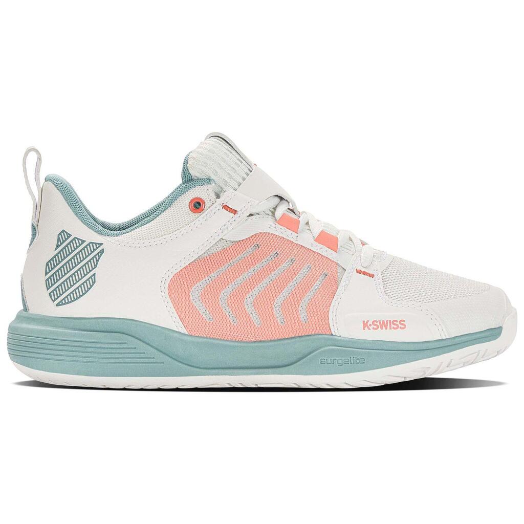 Kswiss Ultrashot Team Blanco Coral Mujer 97395143