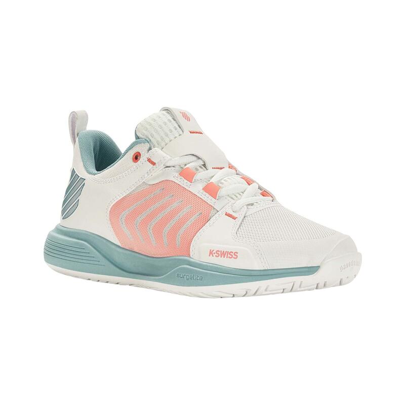 Kswiss Ultrashot Team Blanco Coral Mujer 97395143