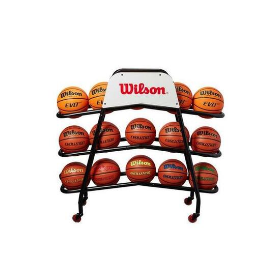 Geschosshalter Wilson Deluxe 15 Basketballs