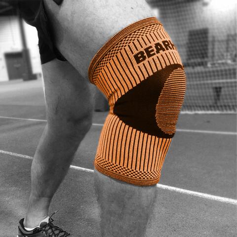Knee Compression Bamboo Support Sleeve For Arthritic Relief & Pain Recovery 4/8