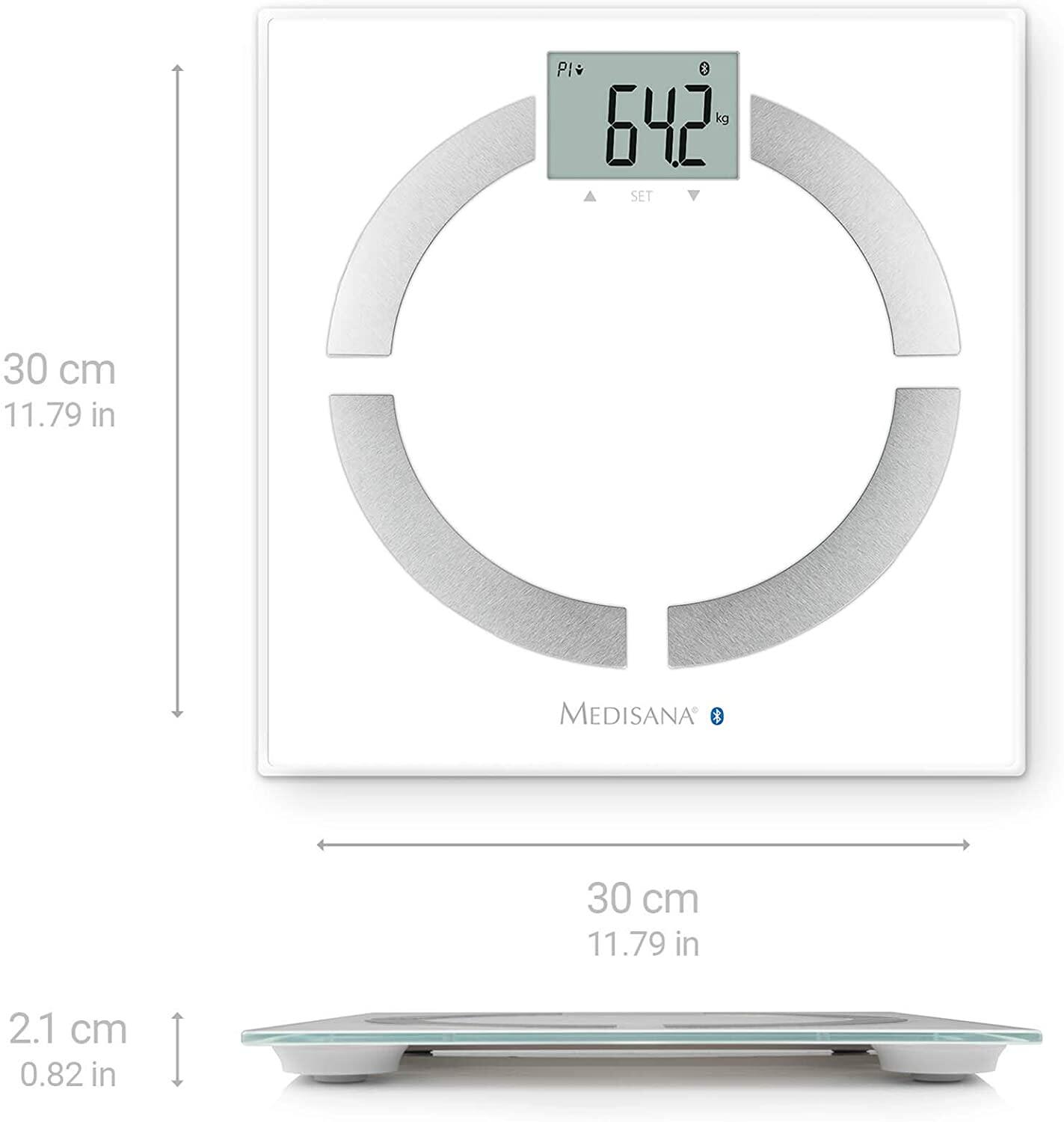 Balance Numérique de Salle de Bain 40444 Blanc 2/7