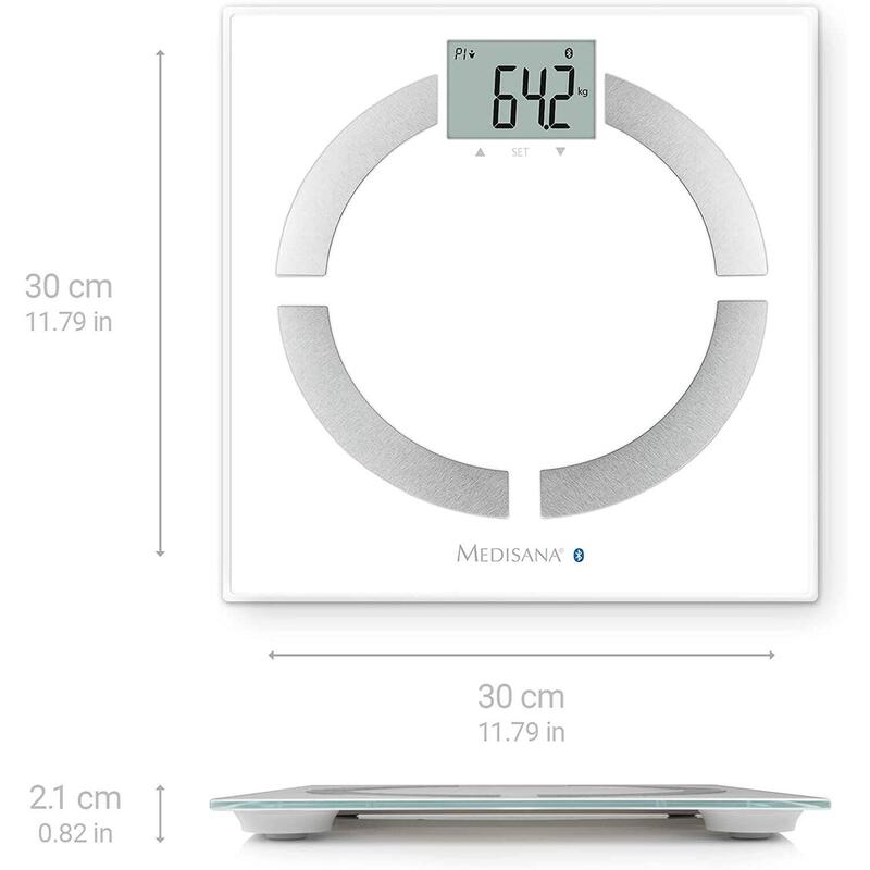 Balance Numérique de Salle de Bain 40444 Blanc