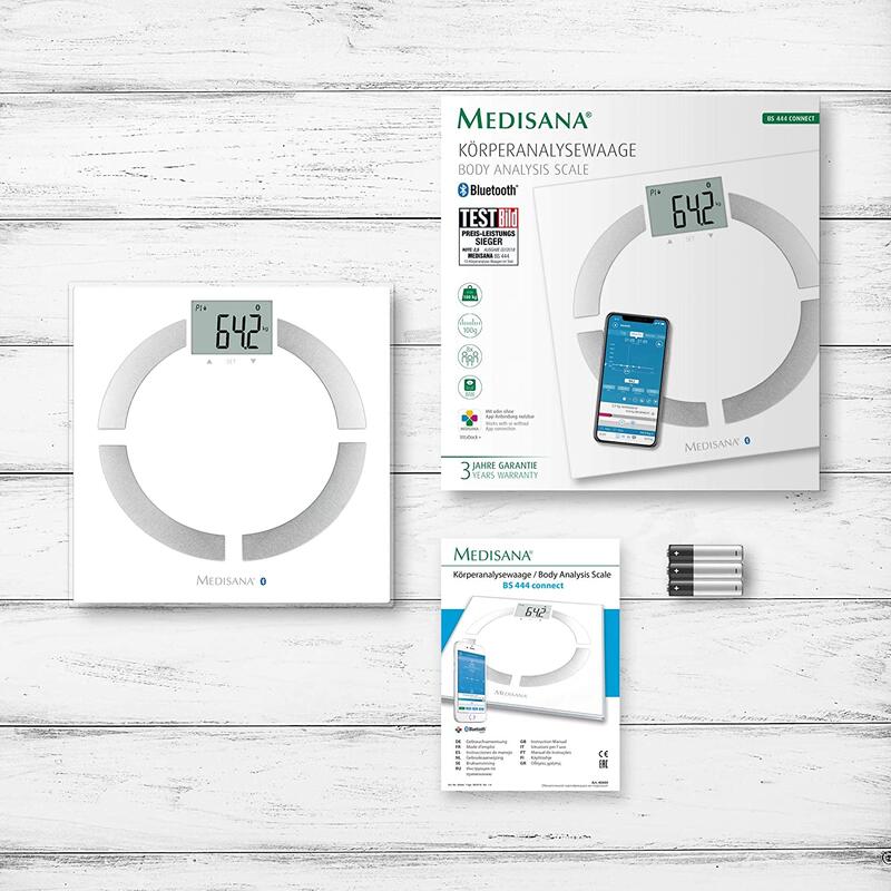 Medisana BS 444 Connect - Lichaamsanalyse weegschaal 