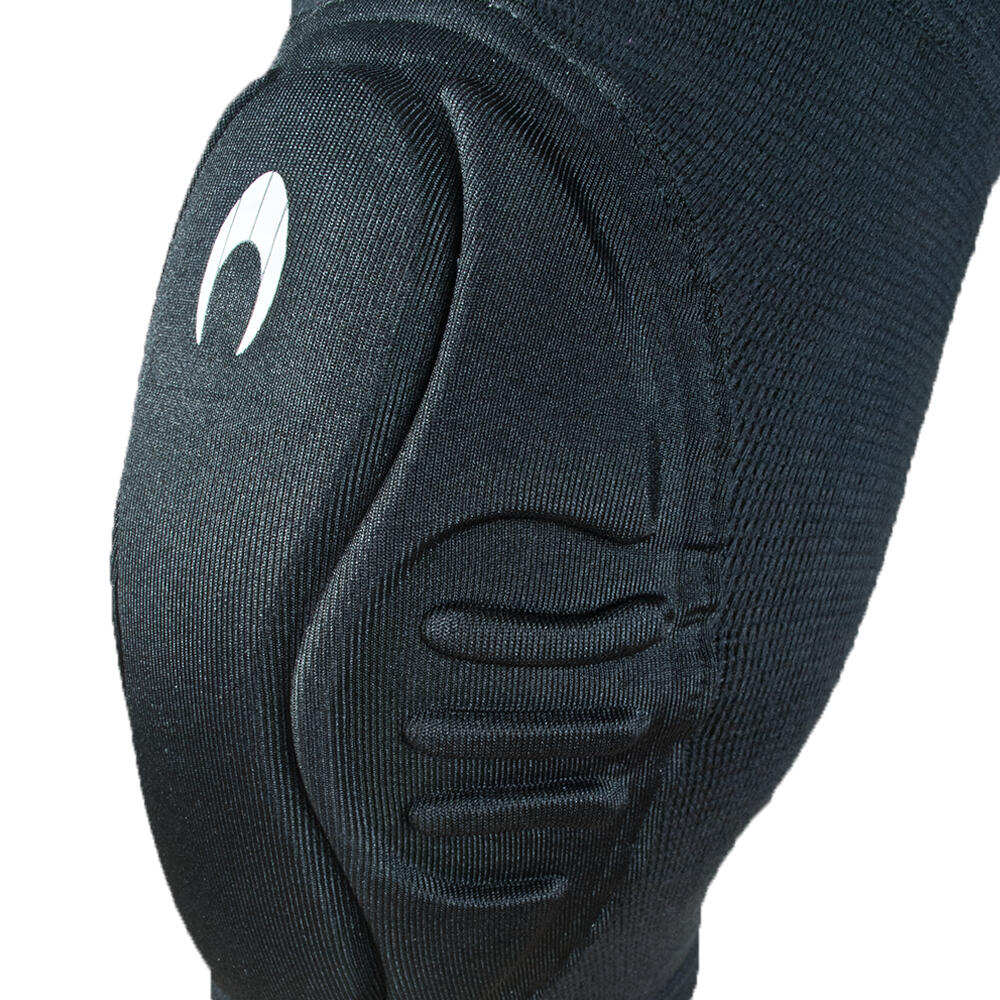 Parastinchi da calcio imbottiti Ho Soccer Invictus per bambino colore nero 2/3