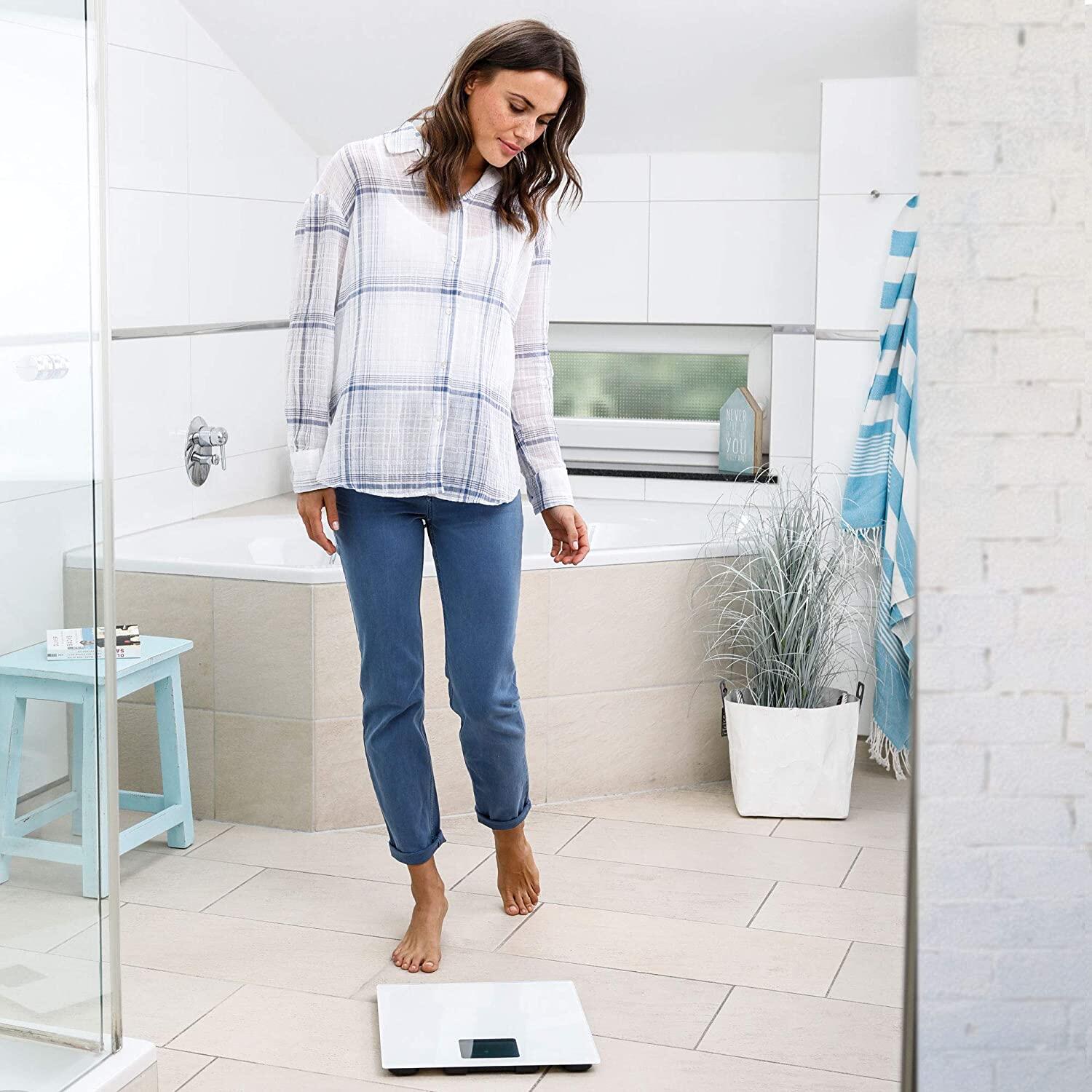 Balance Numérique de Salle de Bain XL 470 Verre trempé 5/7