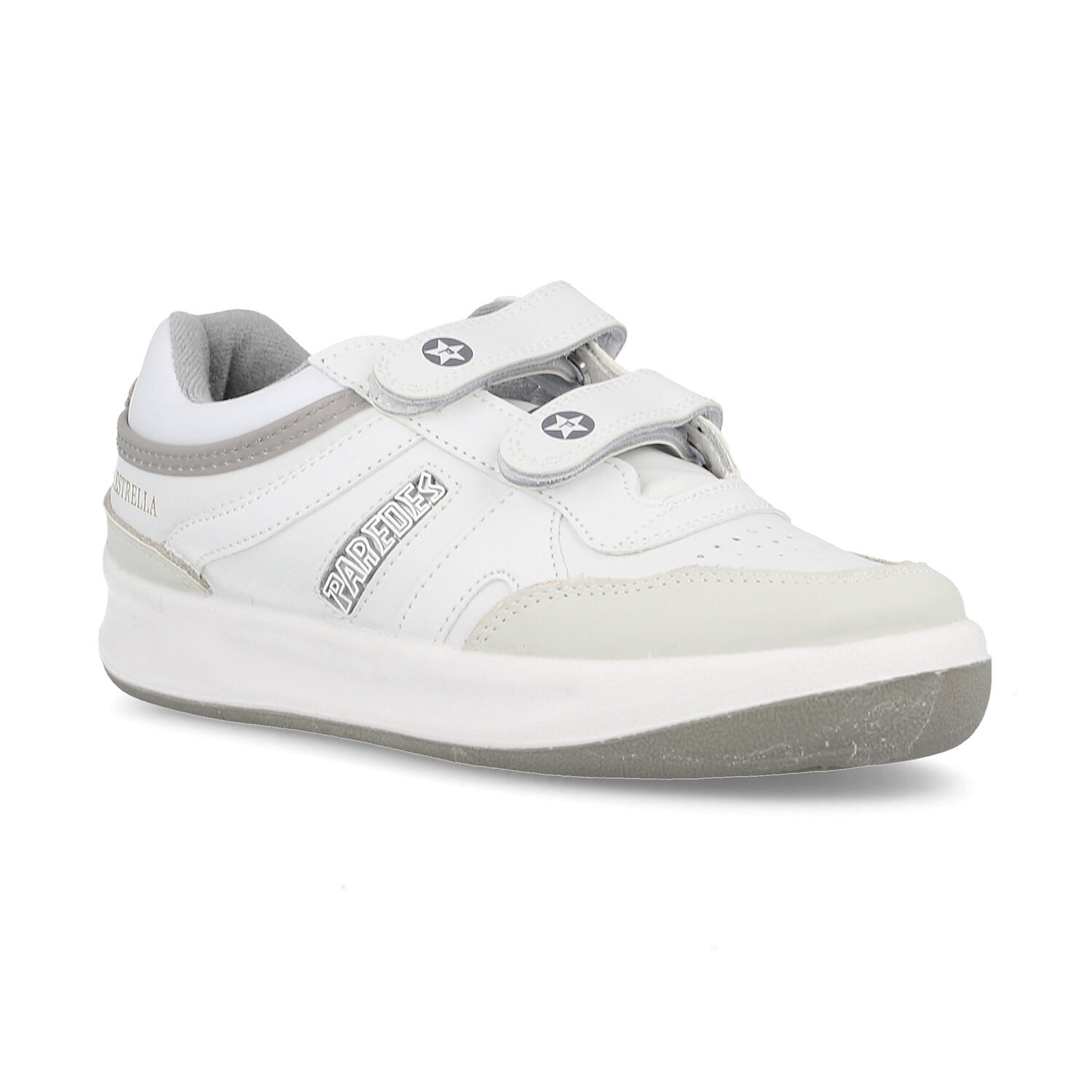 Chaussure de randonnée Baskets Homme Paredes ESTRELLA VELCRO Blan 2/5
