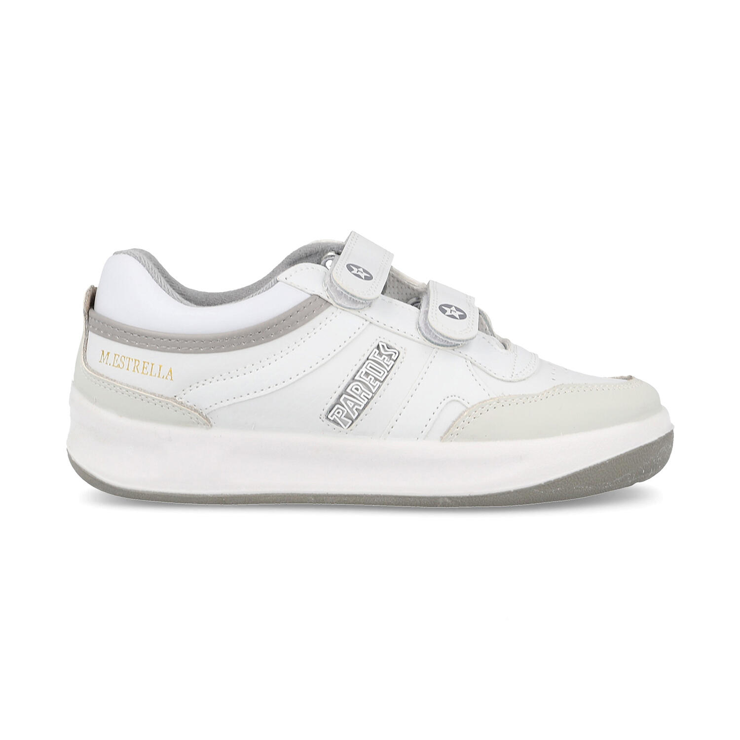 blanc / gris argent