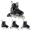 Patine cu role Nils Extreme LED cu patine de hochei interschimbabile NH10905