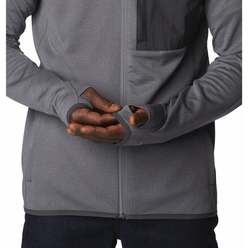 Fleecepullover Triple Canyon Full Zip Herren - grau