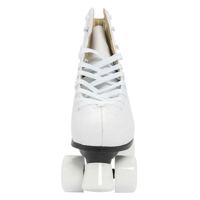 Roces RC1 Patins à roulettes en cuir synthétique Filles Blanc Taille 36