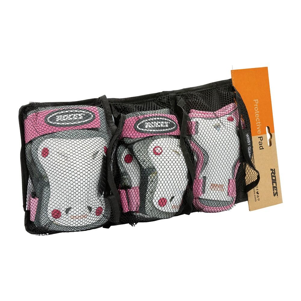 Conjunto de proteções Preto Crianças Roces Ventilated 3/6