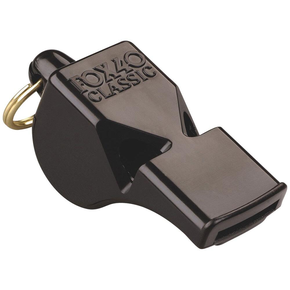 Classic Sports Whistle (Black) 1/3