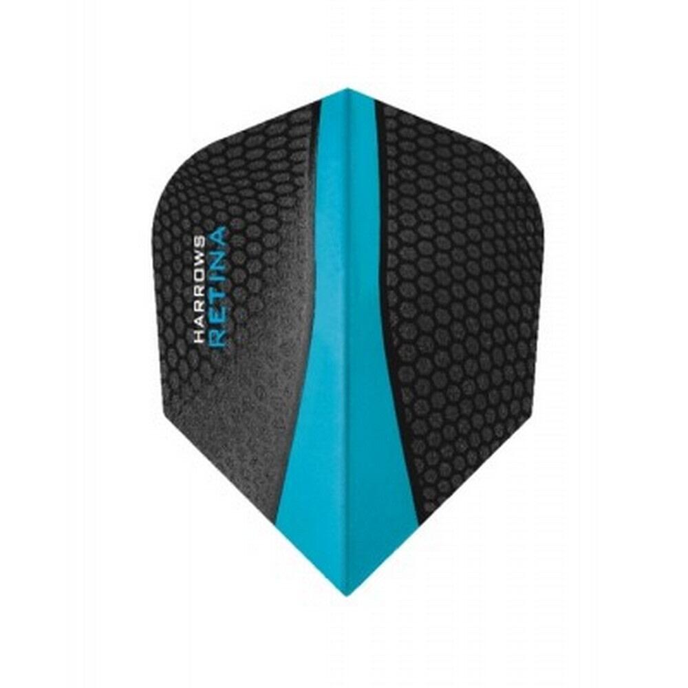 Dimplex Retina Dart Flights (Black/Blue) 1/4