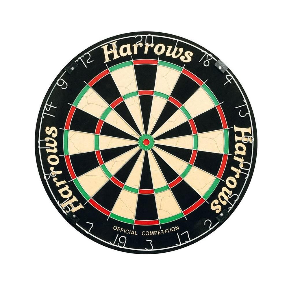 HARROWS Competition Dartboard (Multicoloured)