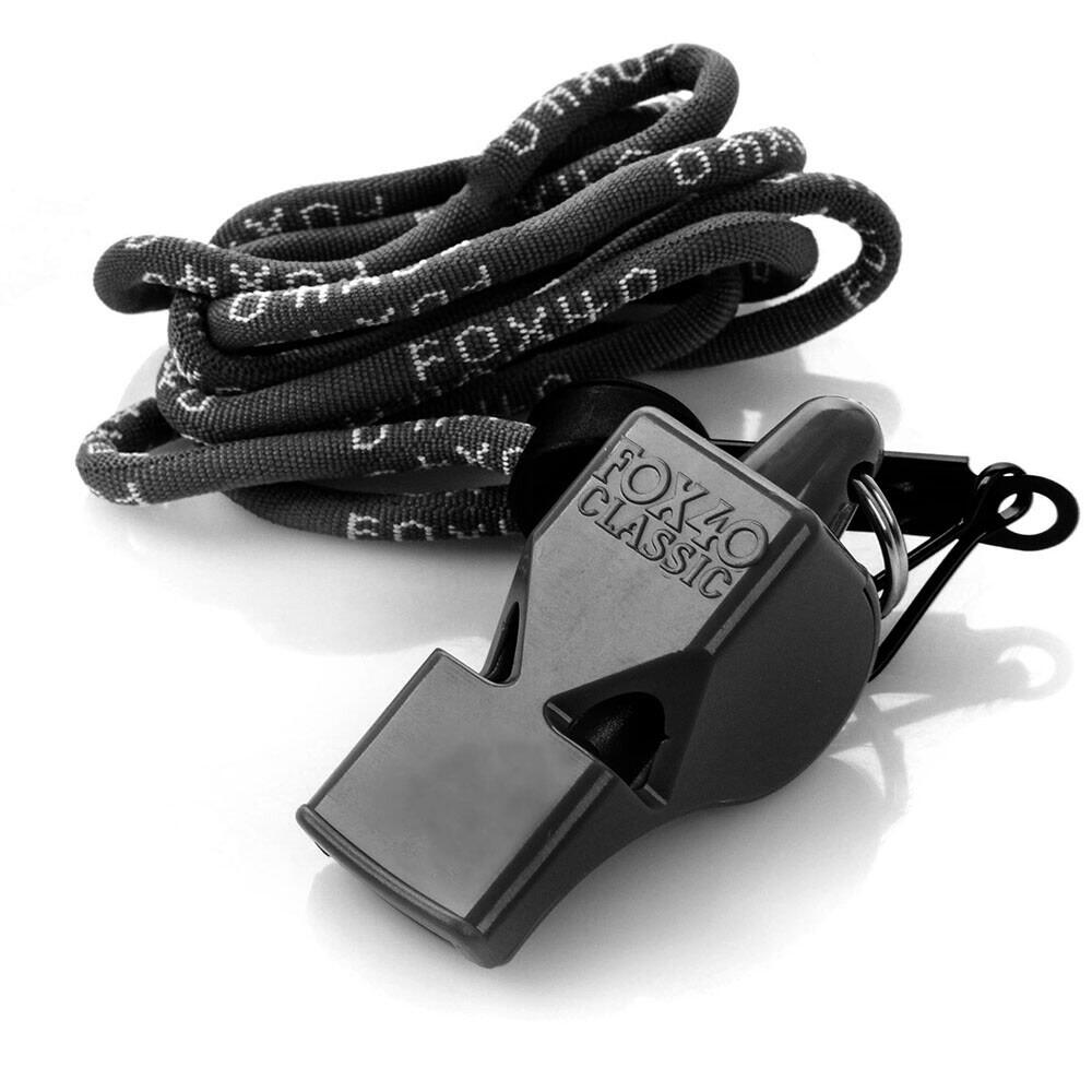 FOX40 Classic Sports Whistle (Black)