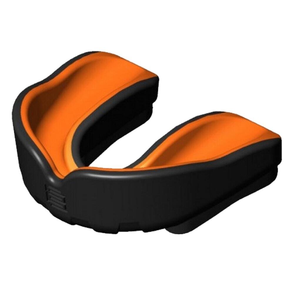 Unisex Adult Ignis Pro Mouthguard (Black/Orange) 1/3