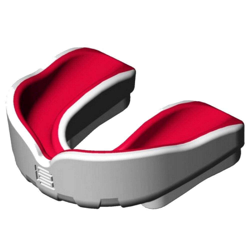 MAKURA Unisex Adult Ignis Pro Mouthguard (Grey/Red)