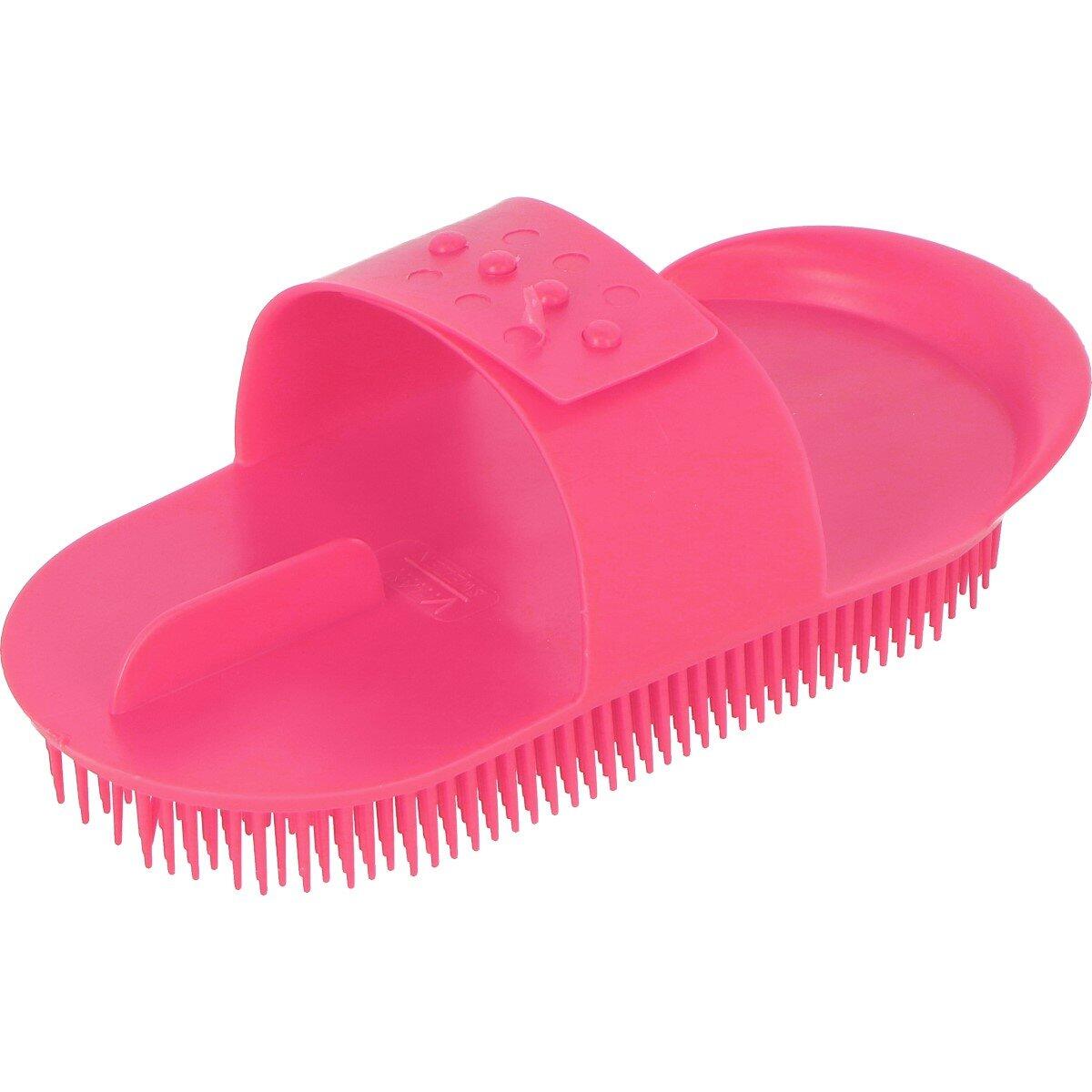 Plastic Horse Curry Comb (Baby Pink) 1/4