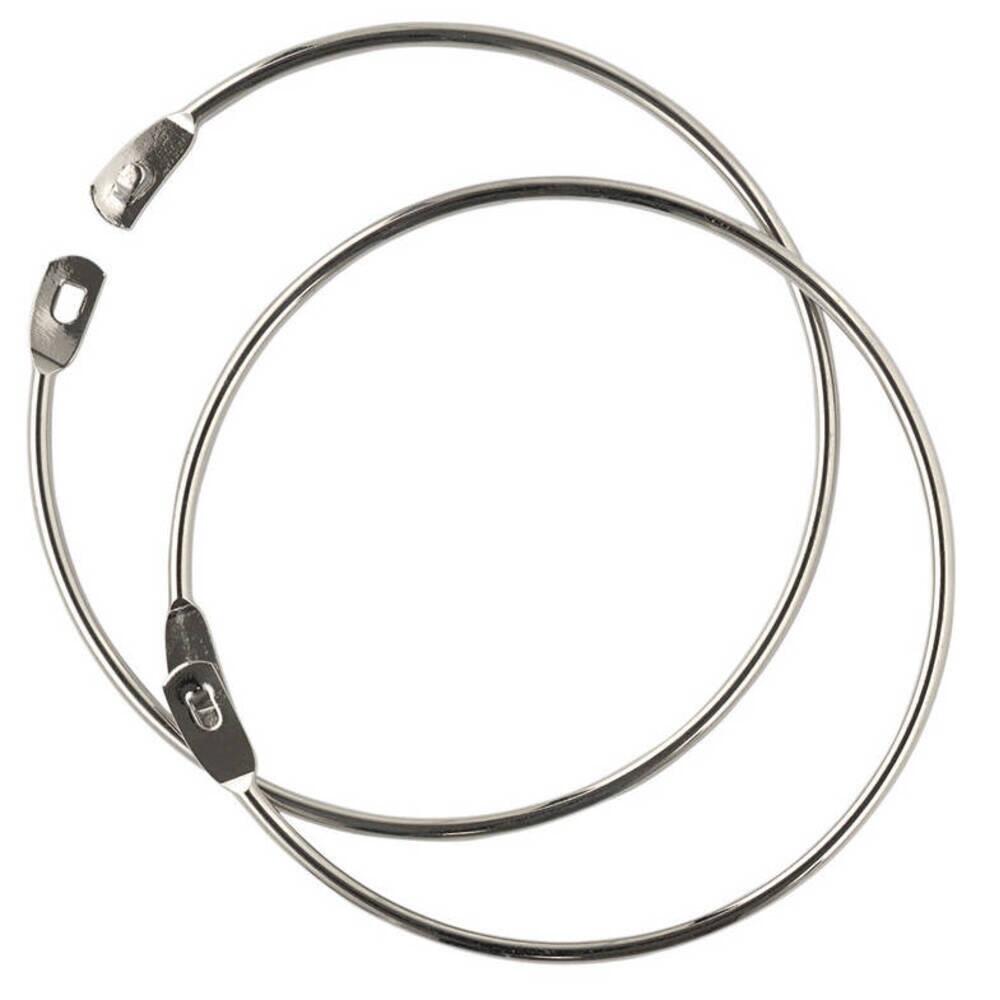 SHIRES Display Rings (Pack of 10) (Chrome)