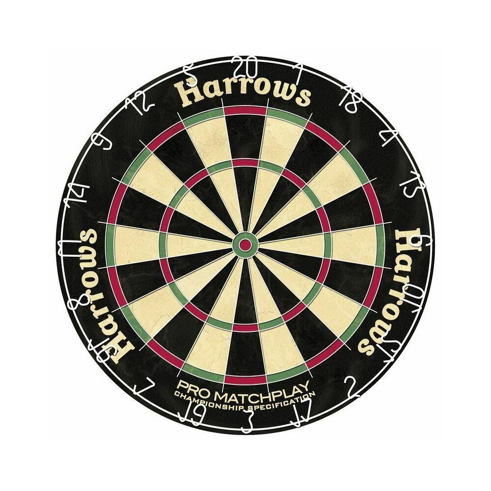 HARROWS Matchplay Bristle Dartboard (Multicoloured)