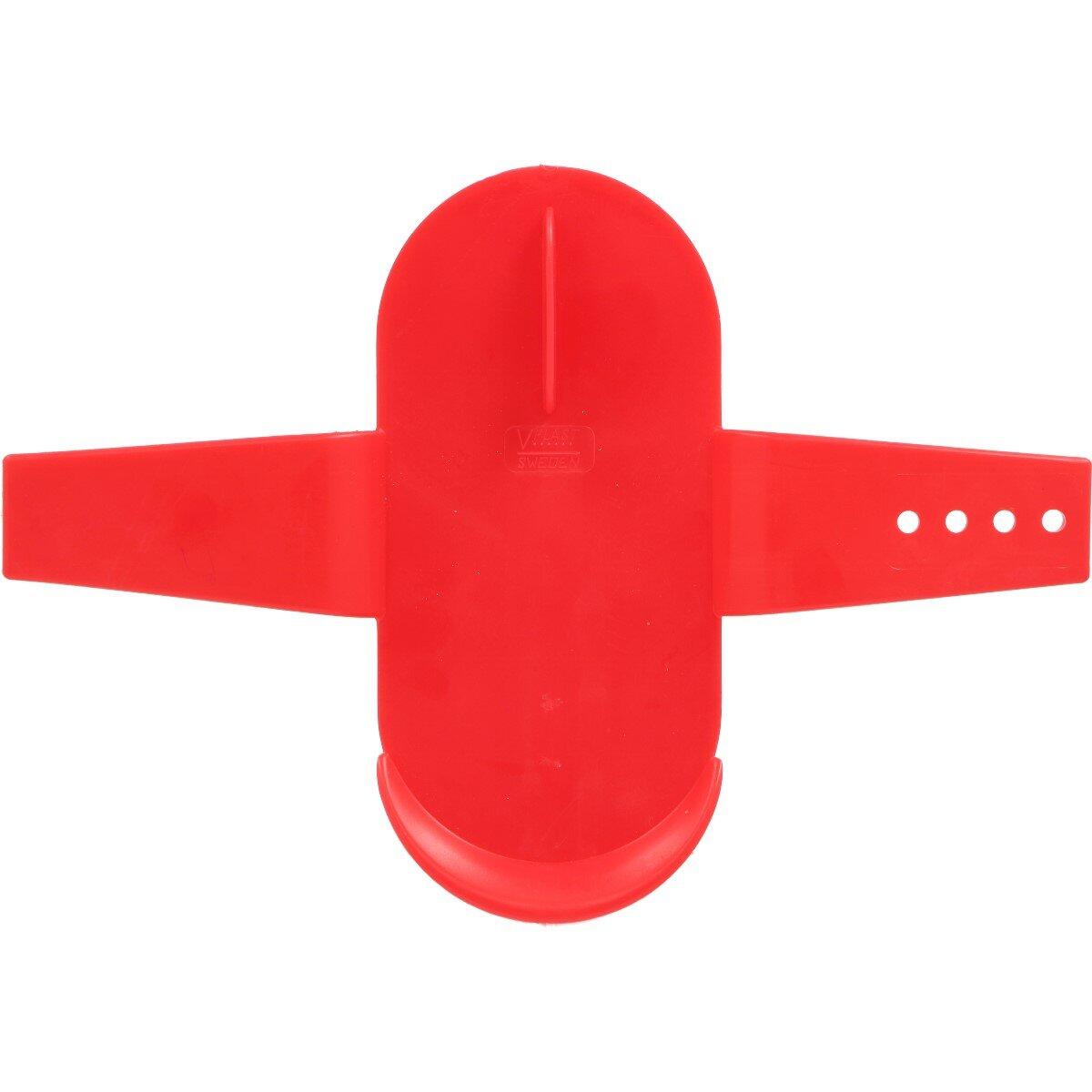 Plastic Horse Curry Comb (Red) 2/4