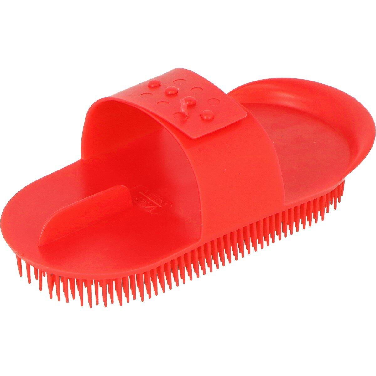 Plastic Horse Curry Comb (Red) 1/4
