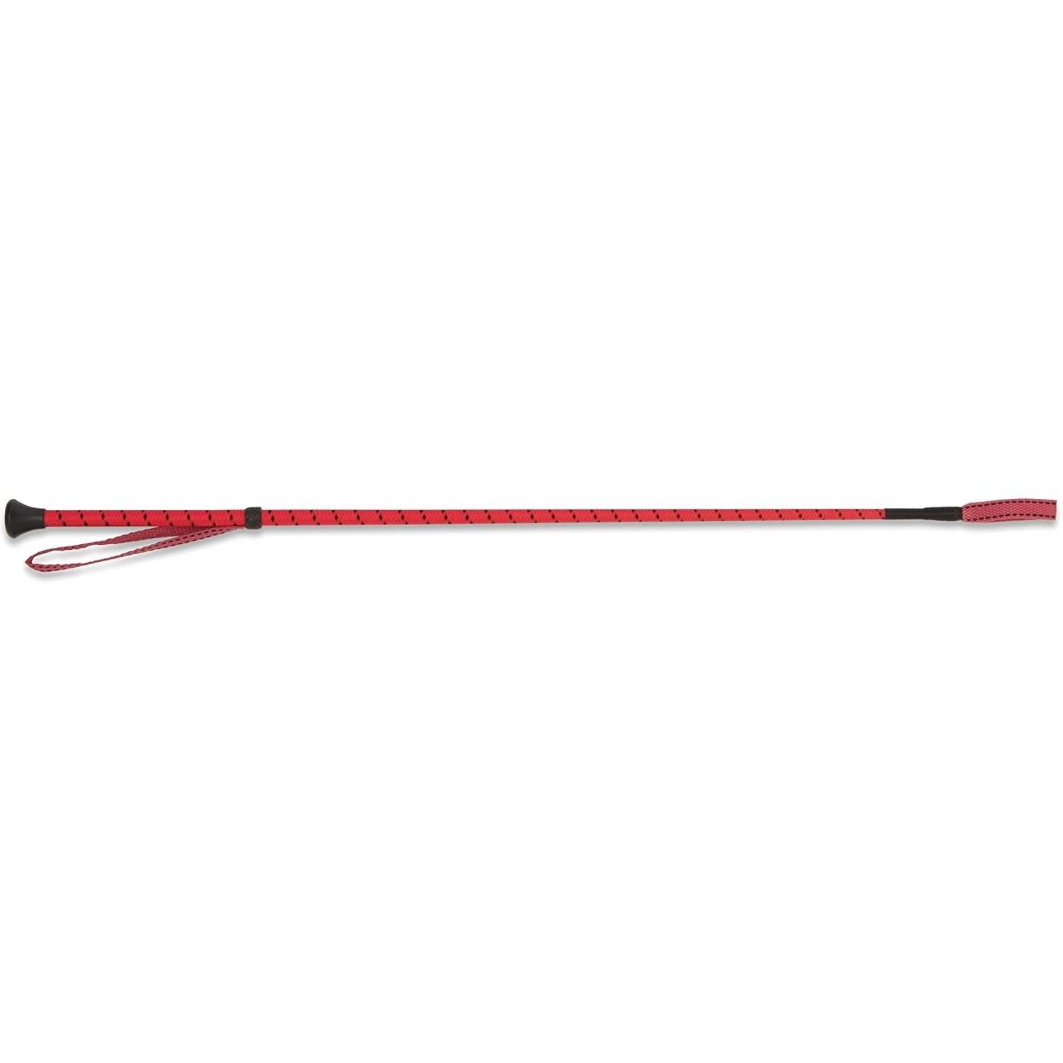 SHIRES Thread Stem Horse Riding Whip (Red)