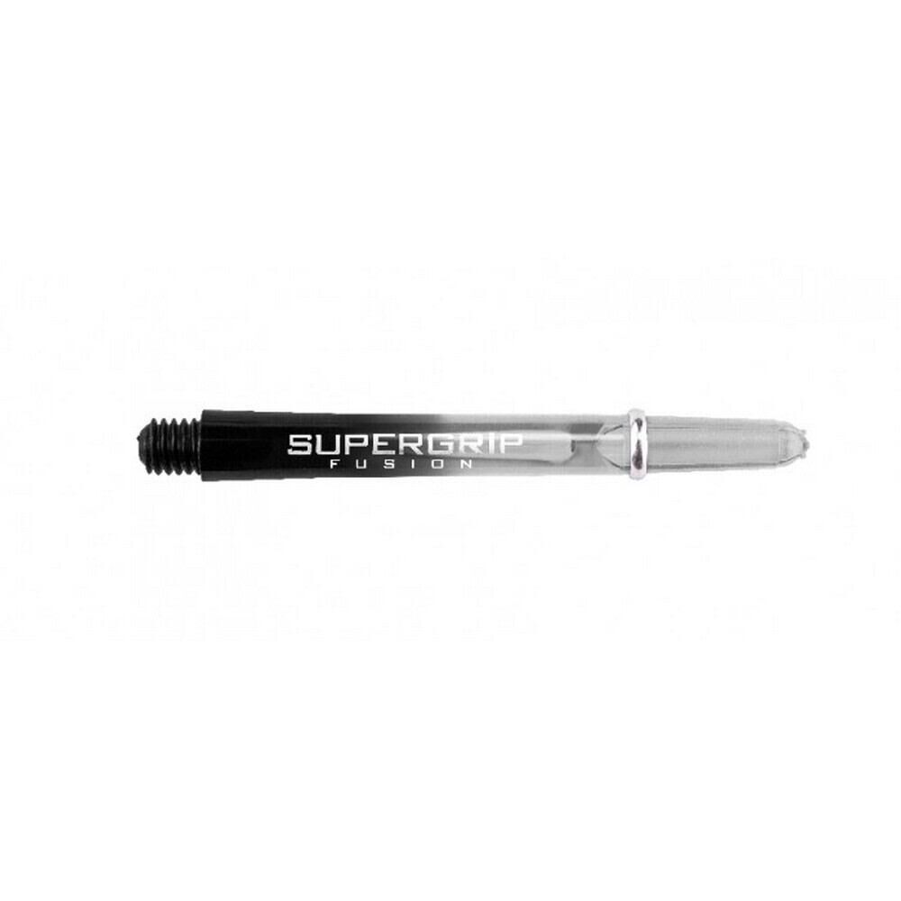 HARROWS Supergrip Fusion Dart Stem (Pack Of 3) (Black/Clear)