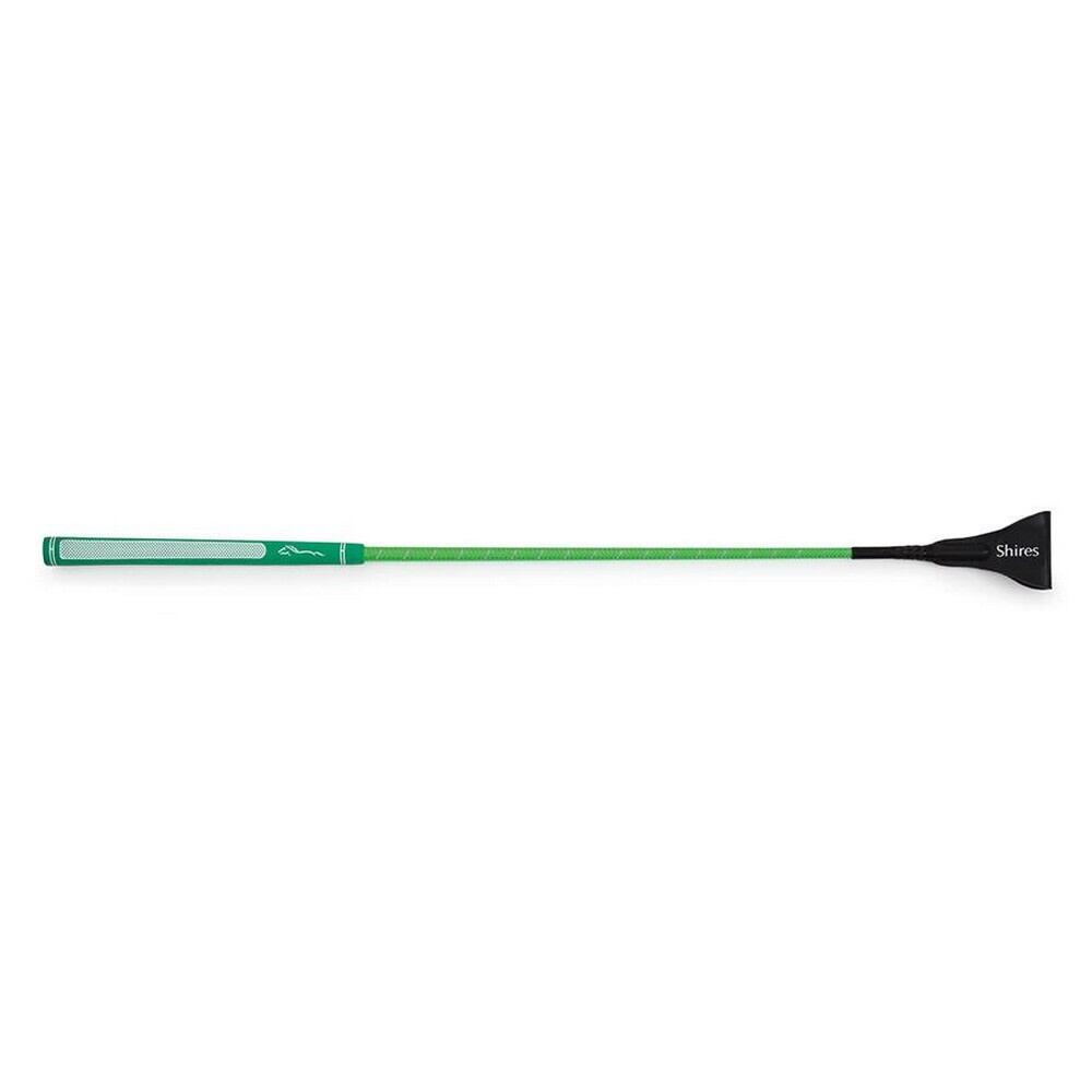 SHIRES Rainbow Horse Riding Whip (Green)