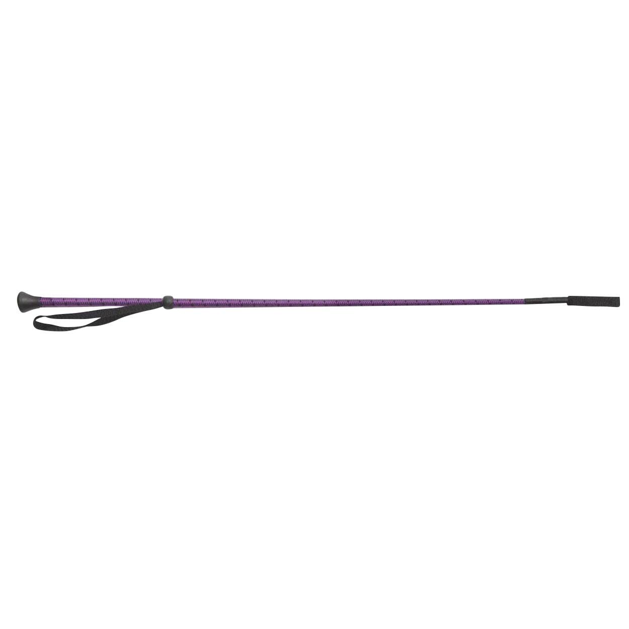 Thread Stem Horse Riding Whip (Purple) 1/3