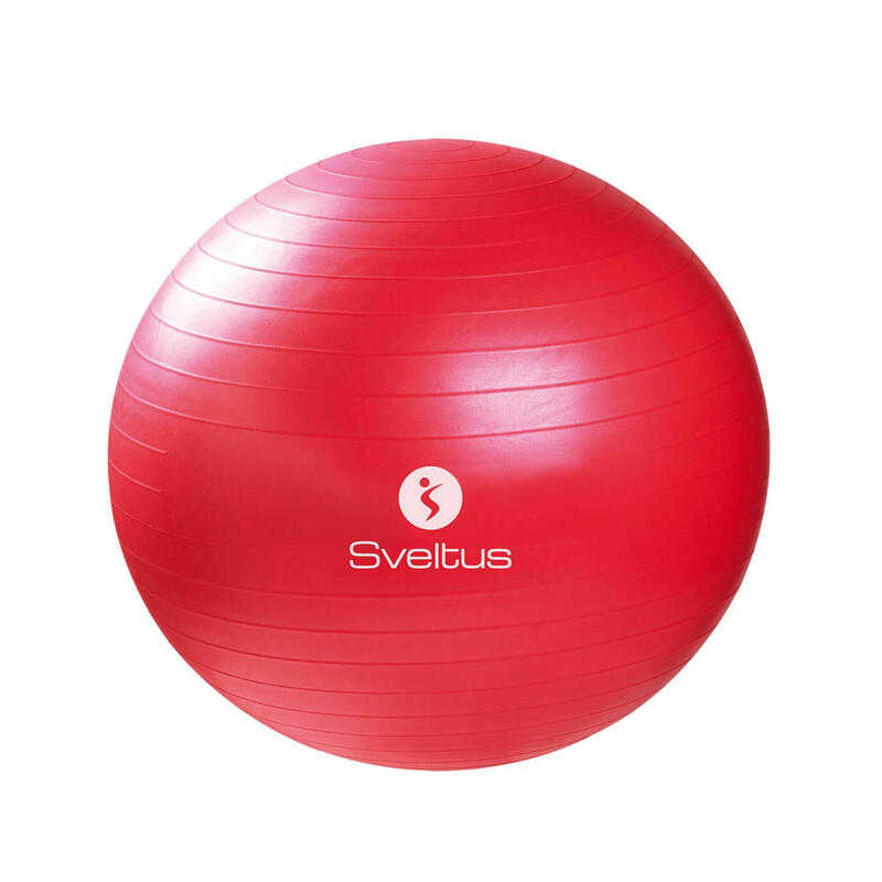 SVELTUS Gymball rouge Ø65 cm