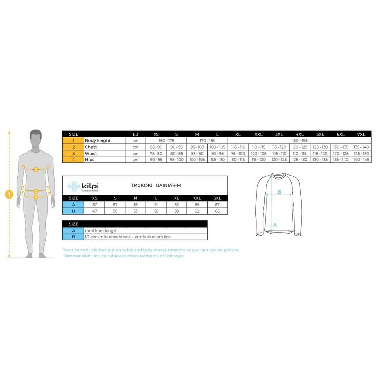 Chubasquero ciclismo RAINAR-M hombre KILPI