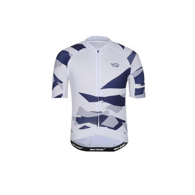 Camo fietstrui wit/blauw