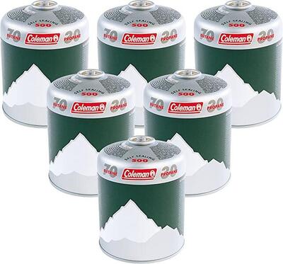 Coleman c500 gas cartridge 6-pack
