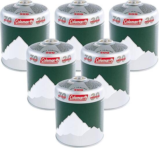 Coleman C500 Gas Cartridge 6-Pack