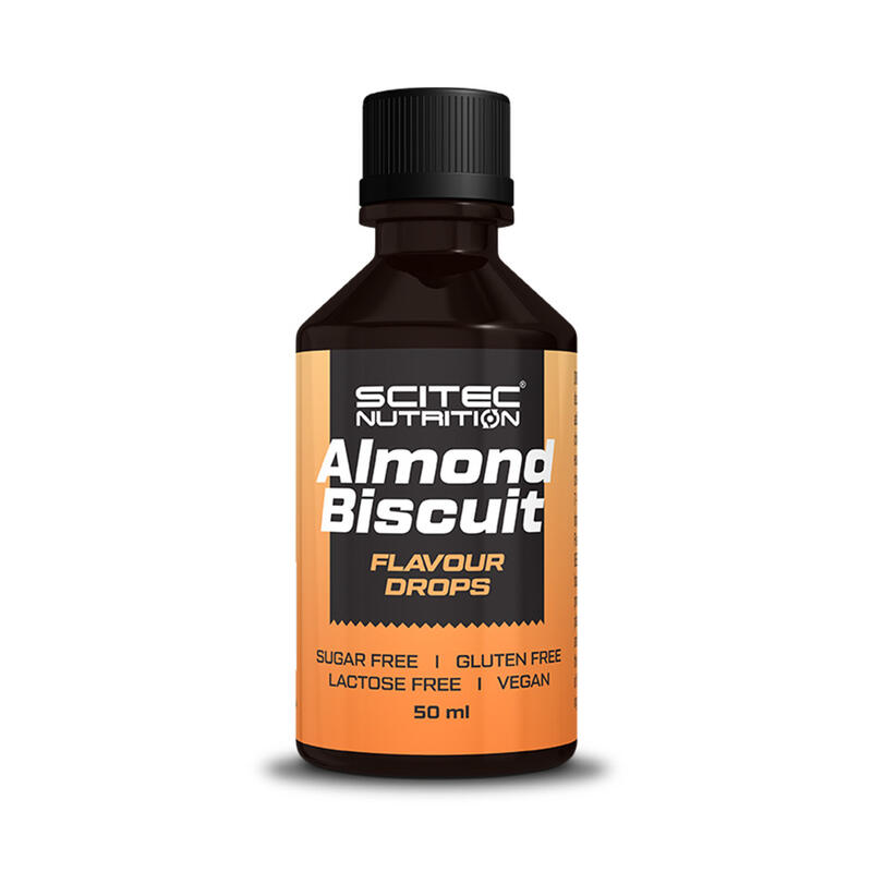 Flavour drops (50ml) - Biscuit Amande