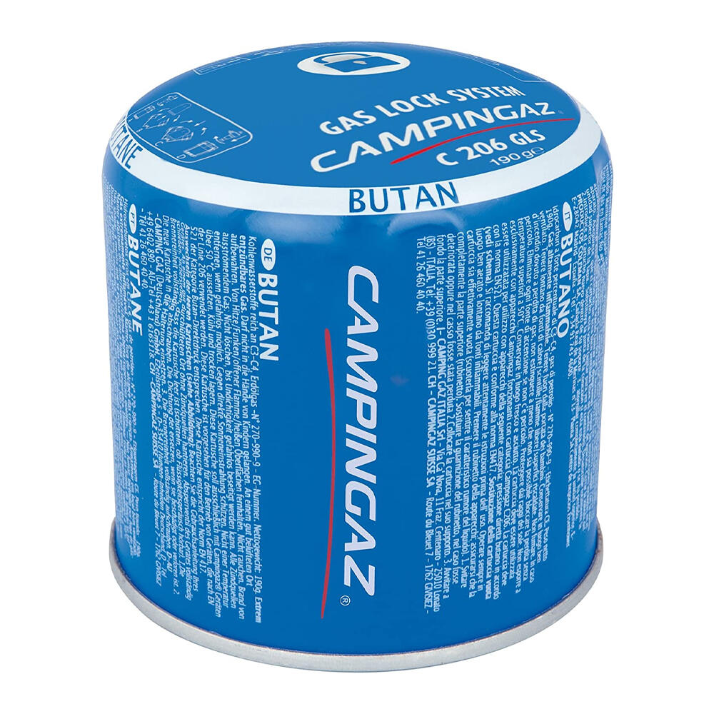 CAMPINGAZ C206 GLS Butane Gas Cartridge 190g