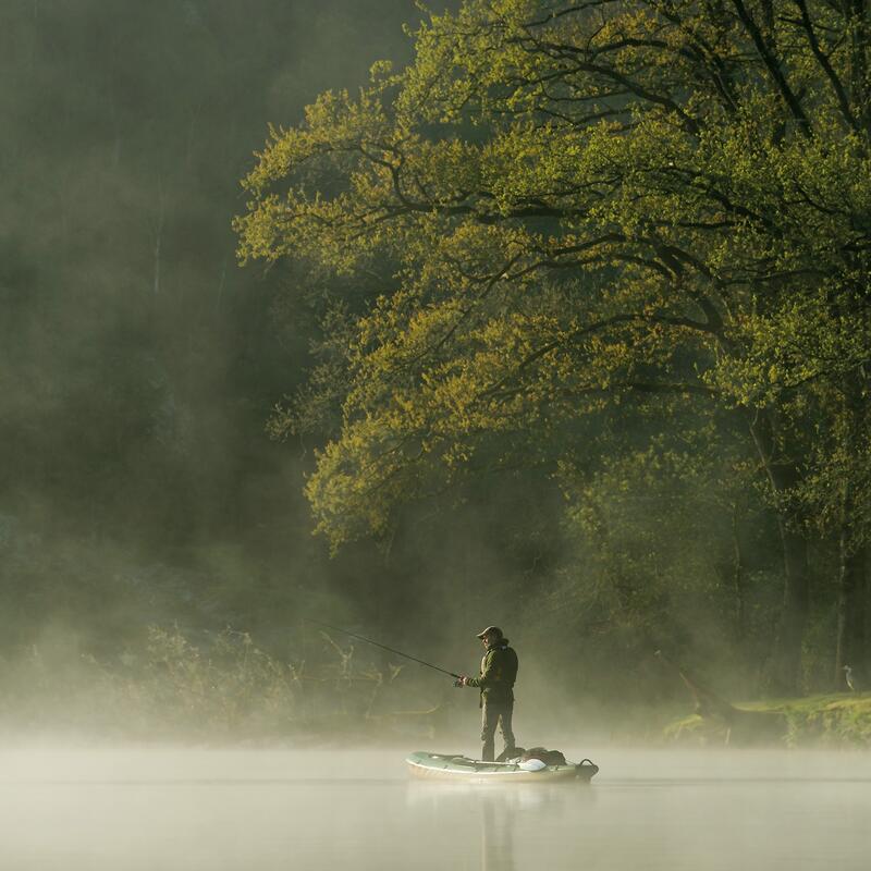 Kayak rigide de randonnée/pêche - Java Fishing vert